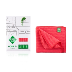 Green Fiber HOME S4, Скрабер Твист, коралловый